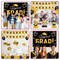 Graduation Decorations 2026 Set - Gold Themed Congrats Grad Banner, Backdrop, Hanging Swirls, Balloons - Complete Party Supplies for High School, College Graduation Decorations